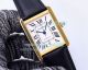 Replica Cartier Tank Watch Yellow Gold Case White Dial Brown Leather Strap (9)_th.jpg